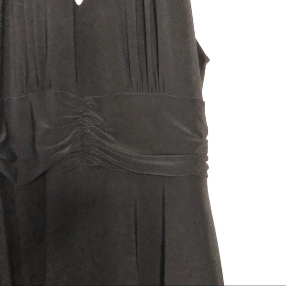 White House Black Market Black Halter Dress - Picture 4 of 8
